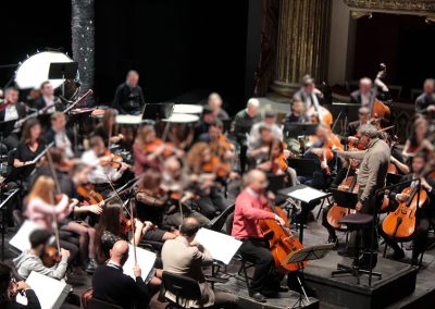 Prove de "Cinema in concerto" direzione d'orchestra Orchestra Sinfonica " N. Sala" di Benevento (2019)