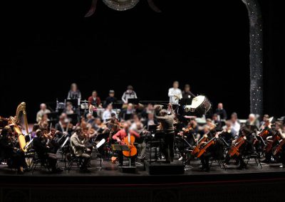 Prove de "Cinema in concerto" direzione d'orchestra Orchestra Sinfonica " N. Sala" di Benevento (2019)