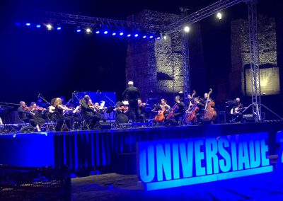 Concerto per l'Universiade 2019 - Benevento Teatro romano Orchestra sinfonica N. Sala di Benevento.