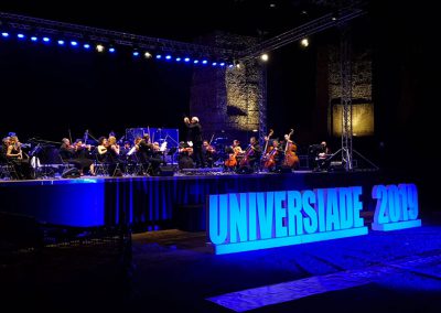 Concerto per l'Universiade 2019 - Benevento Teatro romano Orchestra sinfonica N. Sala di Benevento.